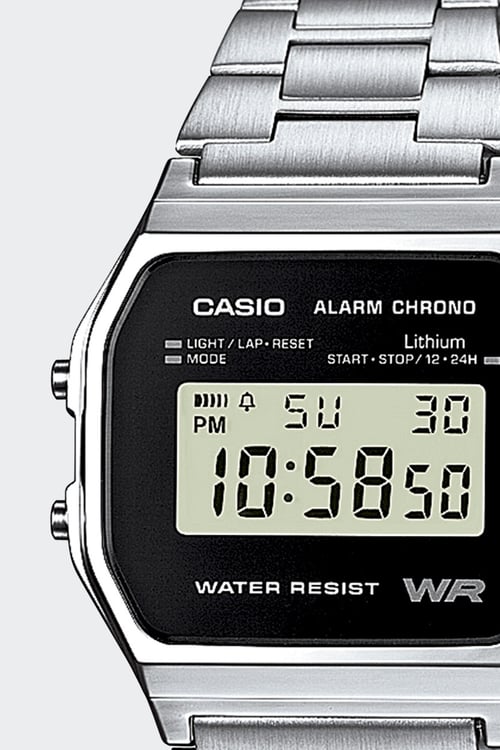 CASIO VINTAGE Montre Argent