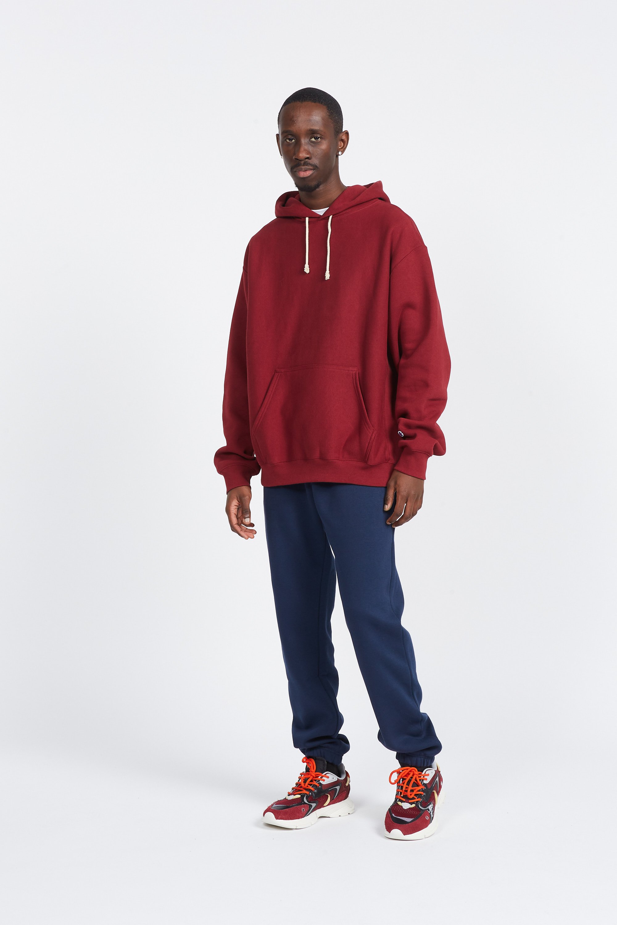 Hoodie Hooded Sweatshirt Red Champion Man Citadium