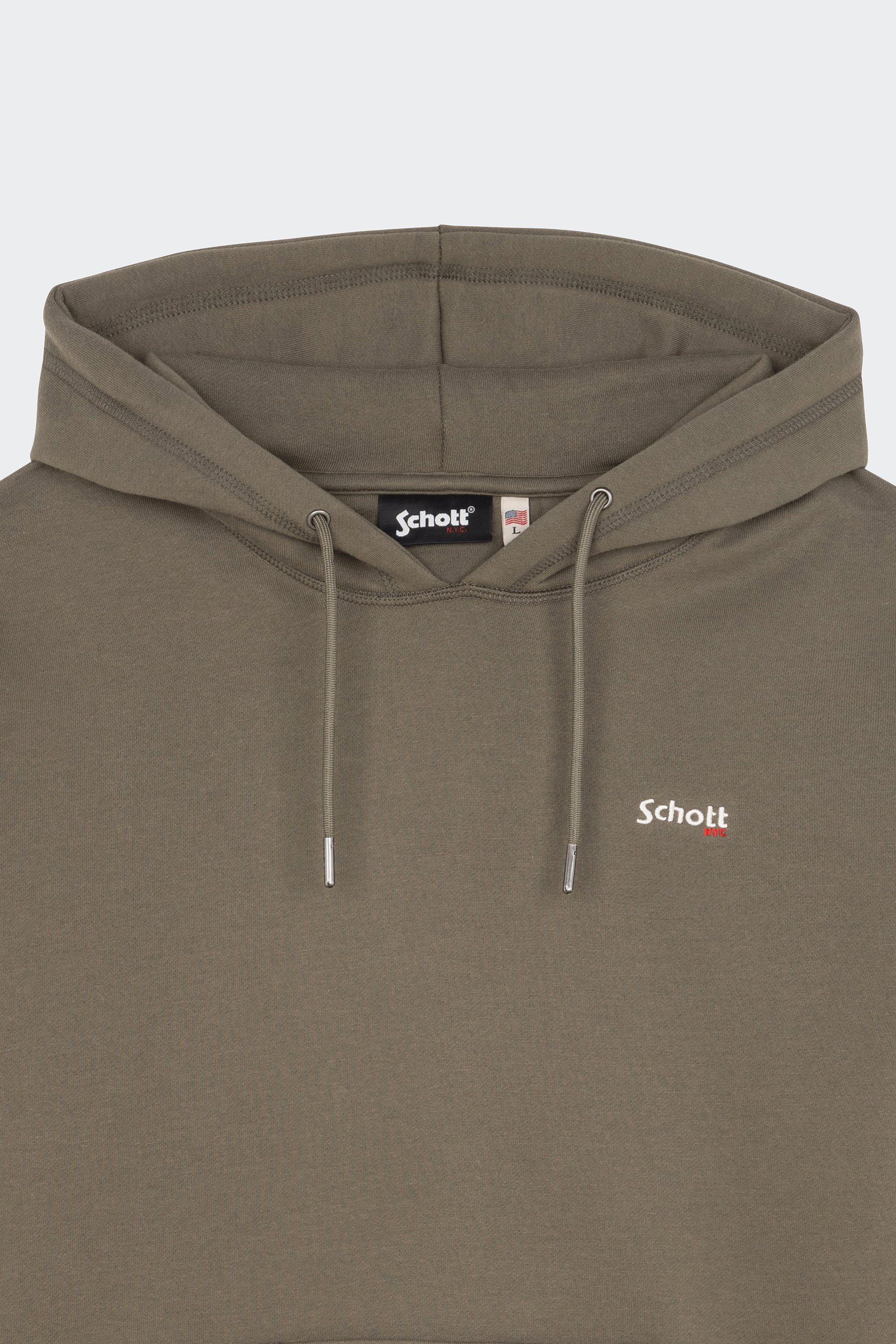 Hoodie | Green by SCHOTT Hoodie Green