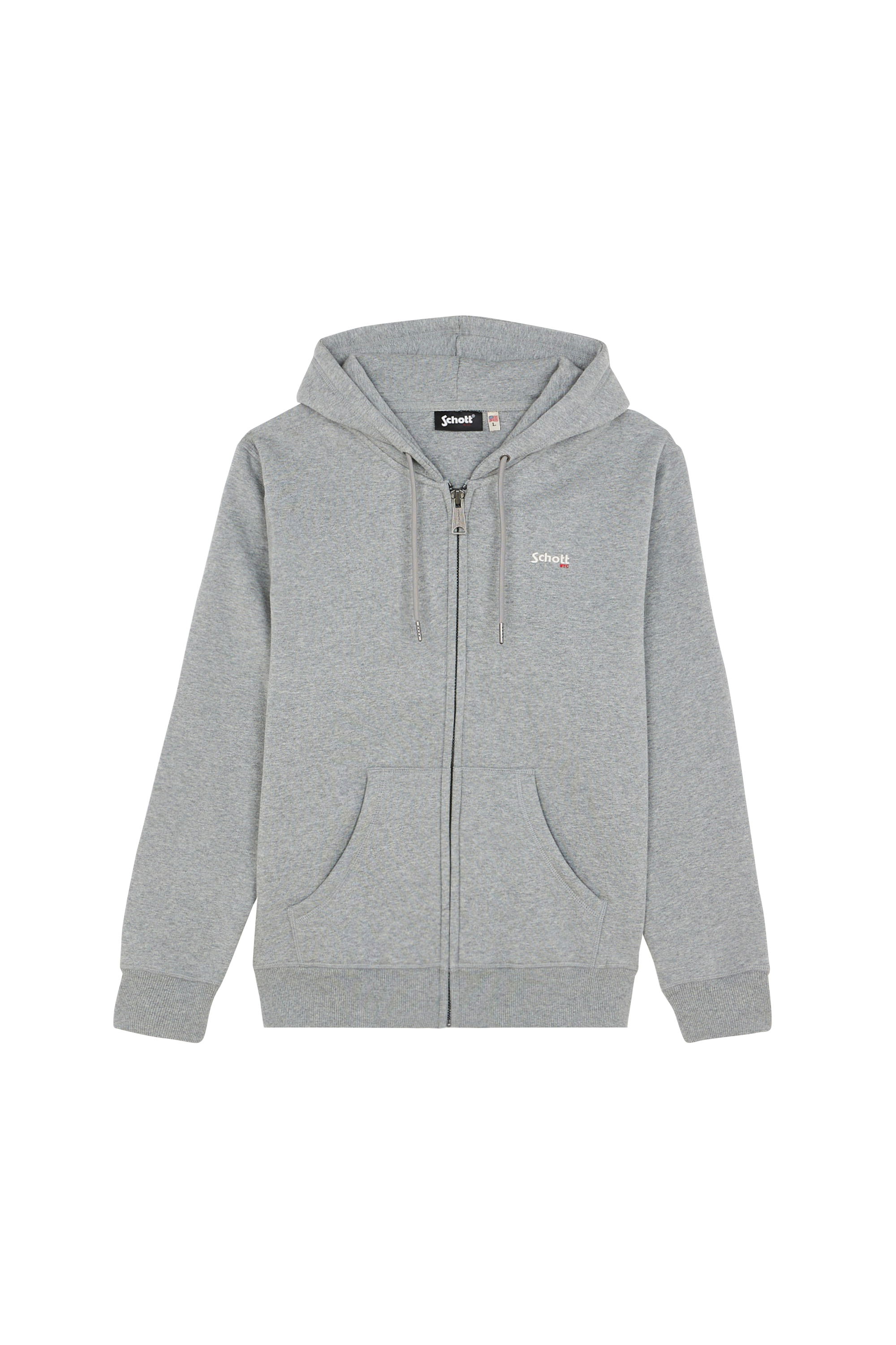 zip-up hoodie Grey