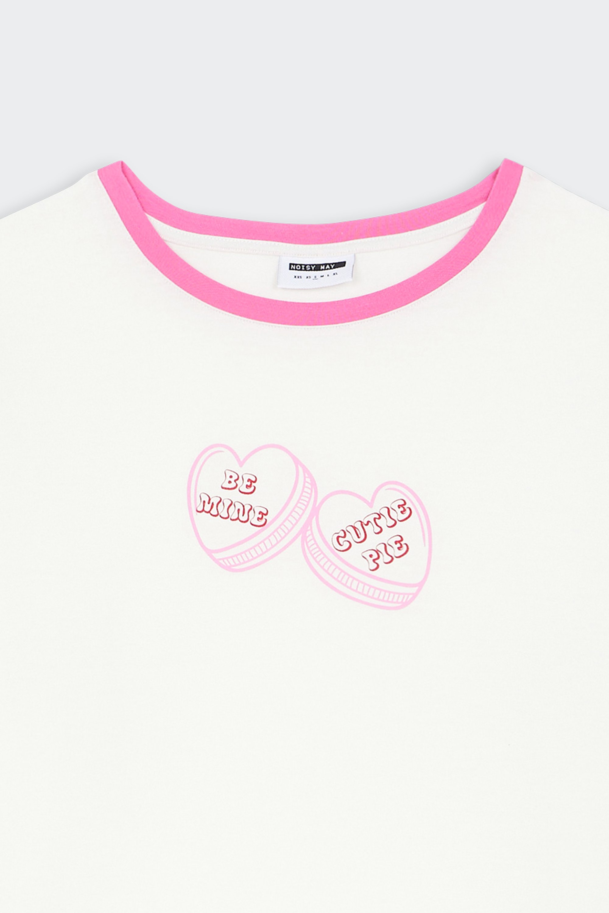 T-shirt | Blanc by NOISY MAY T-shirt Blanc