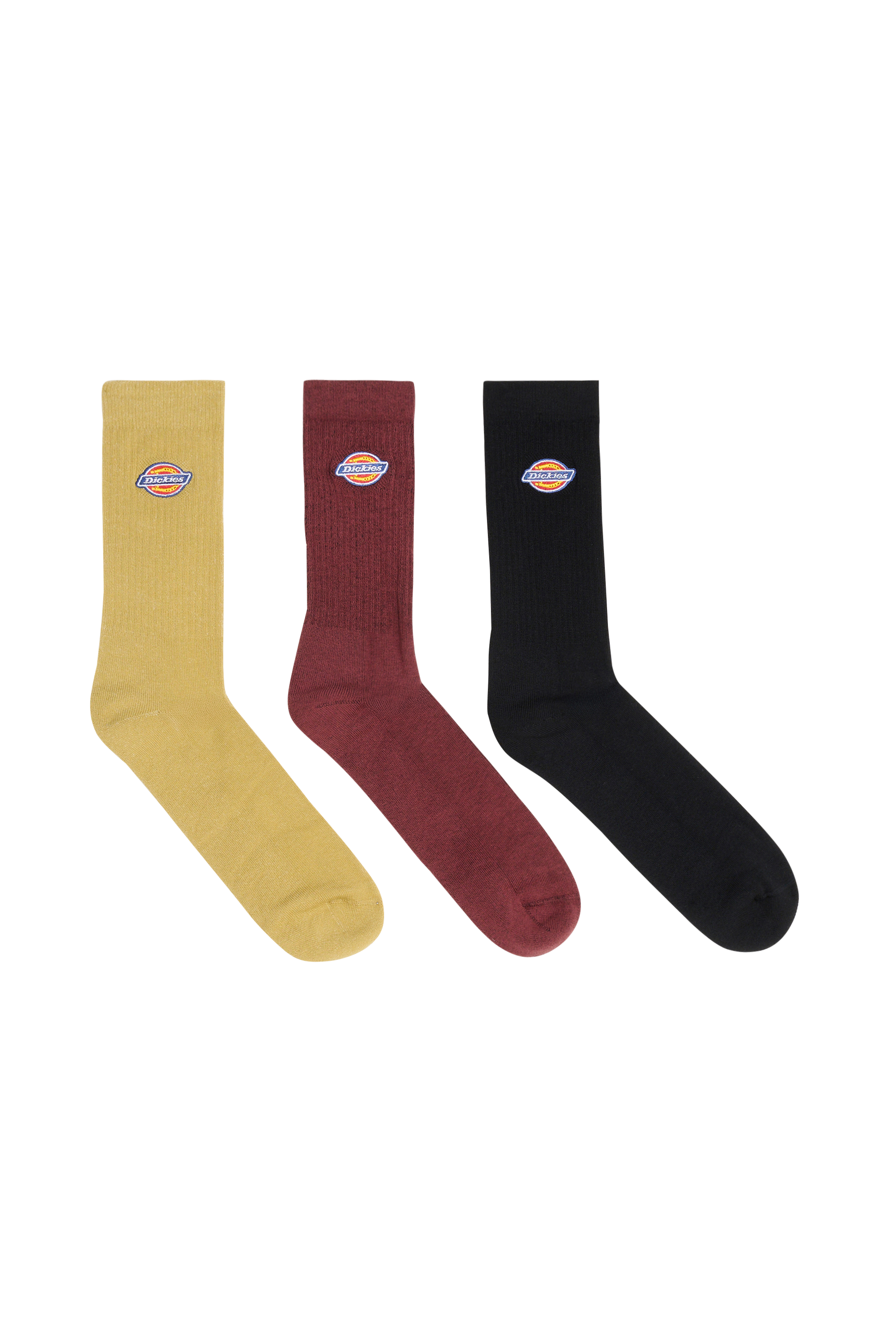 Lot de 3 paires de chaussettes Rouge
