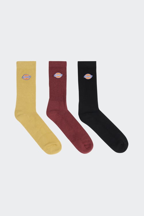 DICKIES Lot de 3 paires de chaussettes Rouge