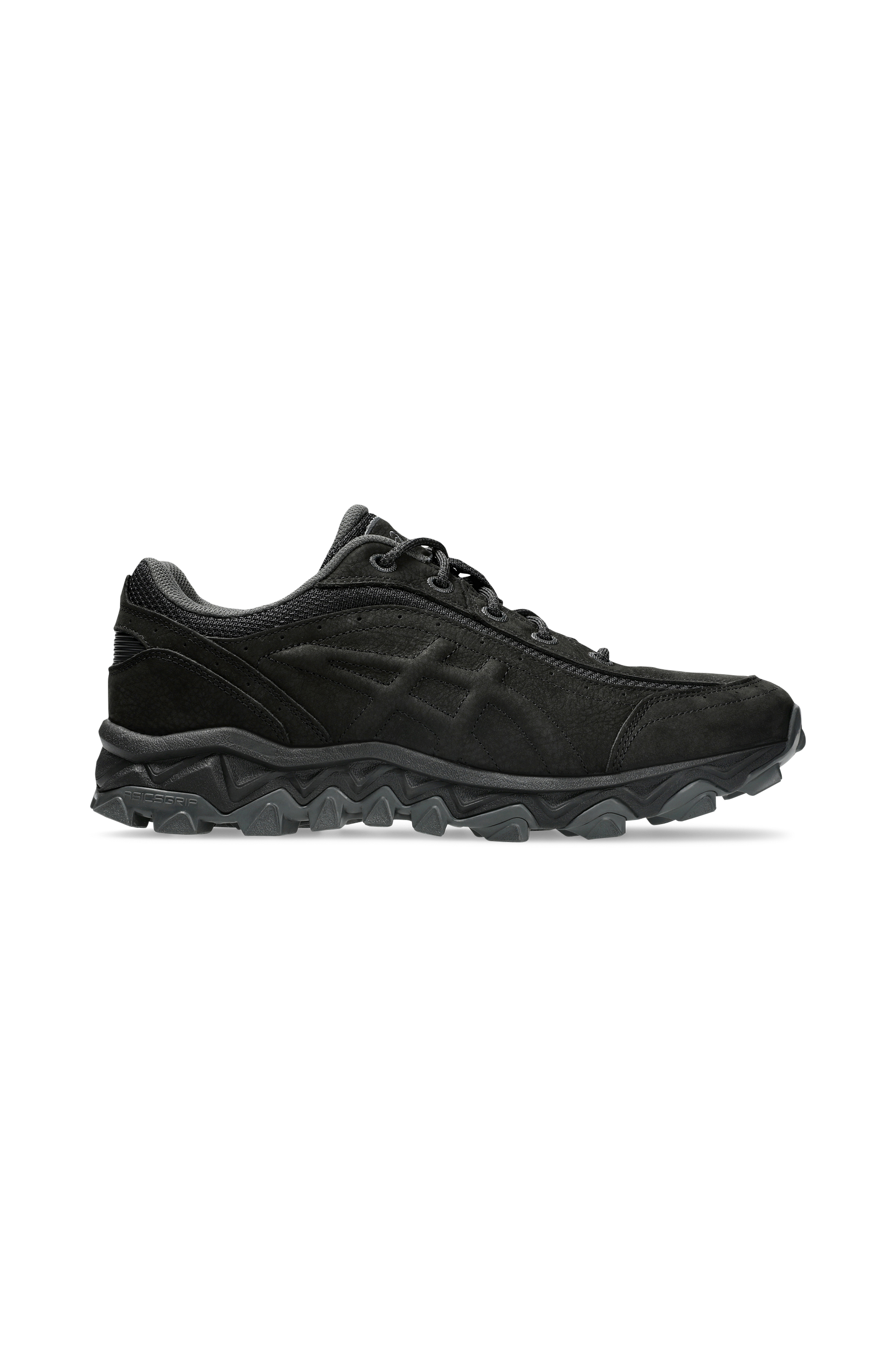 Men?s Storm 96 LO fabric and leather sneakers GEL-TRANSCEND FJ Black-black