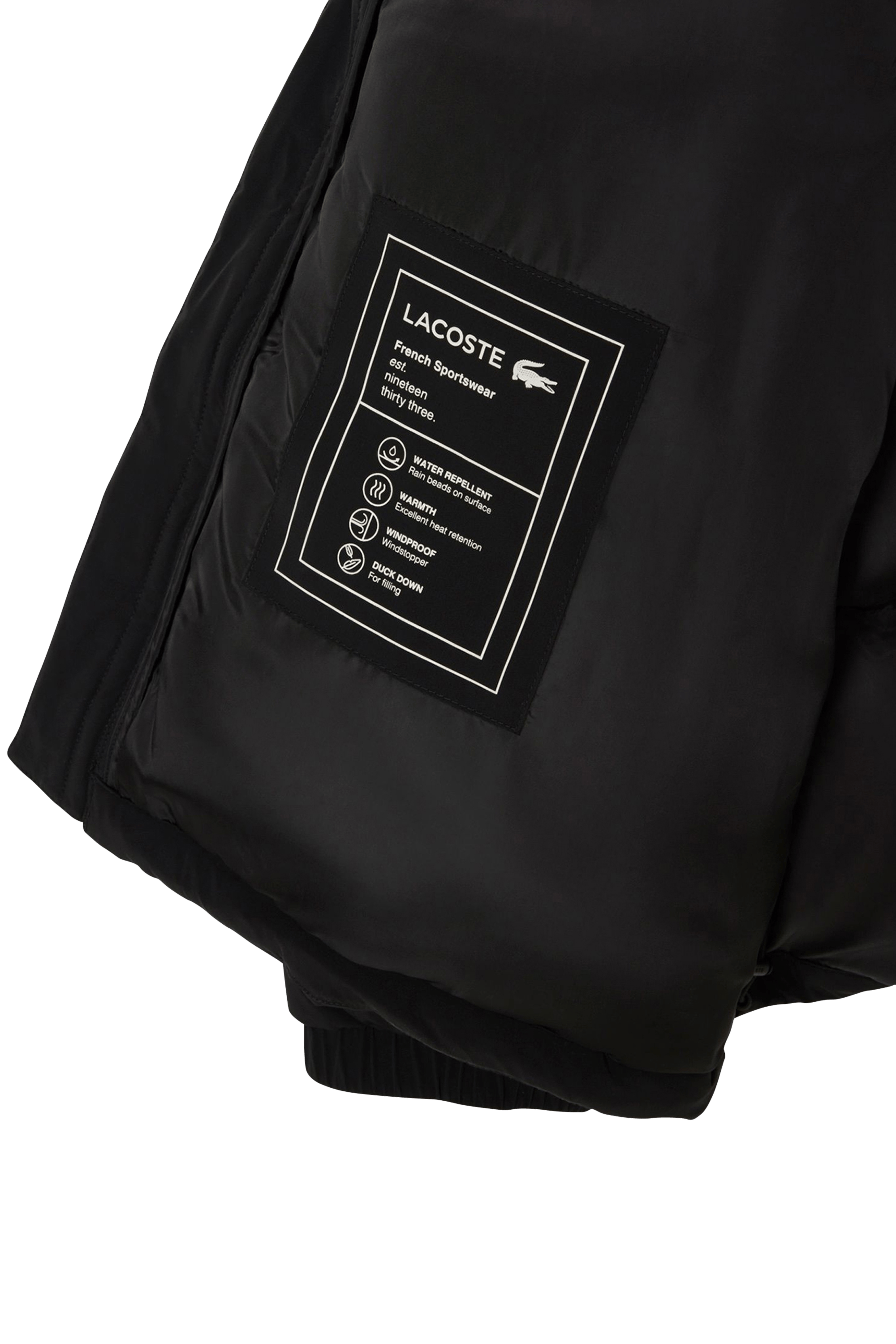 Veste | Noir LACOSTE Homme