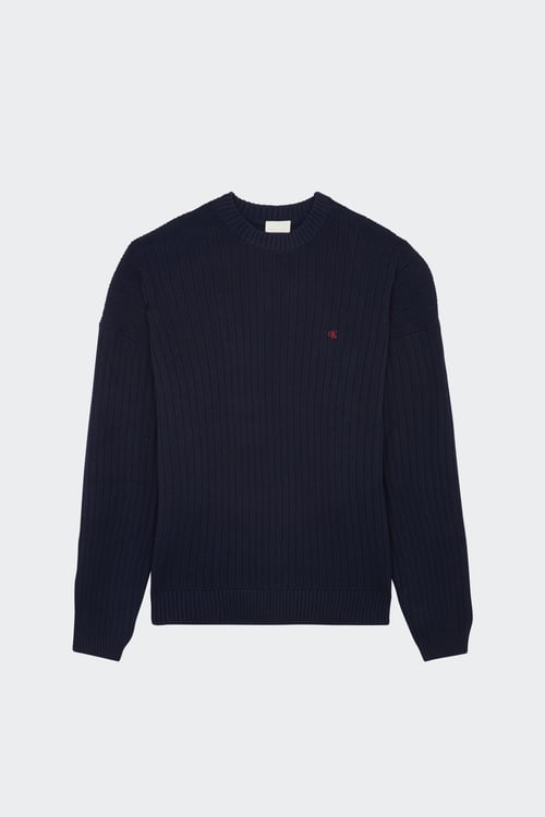 CALVIN KLEIN Pull Bleu