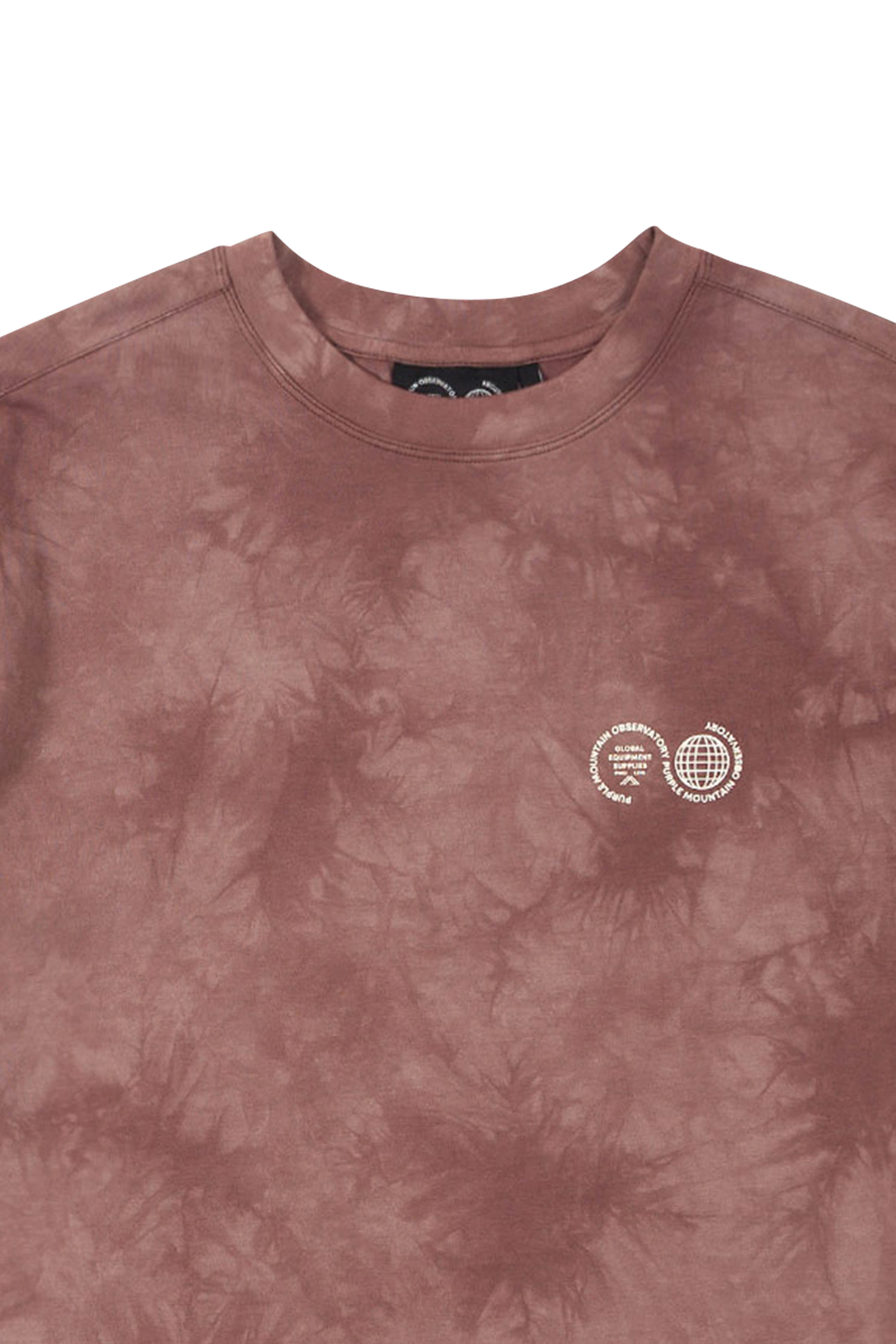 T-shirt PURPLE MOUNTAIN OBSERVATORY Marron