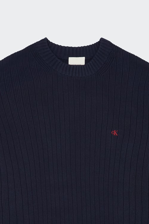 CALVIN KLEIN Pull Bleu