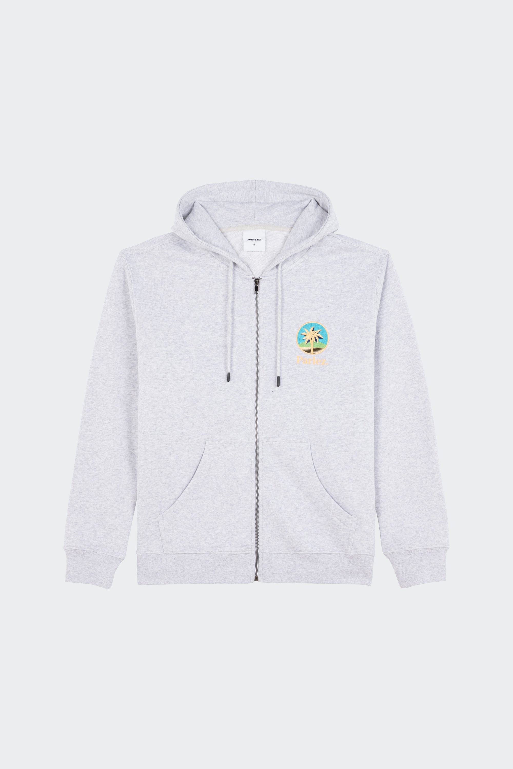 Hoodie zippé | Gris by PARLEZ Hoodie zippé Gris