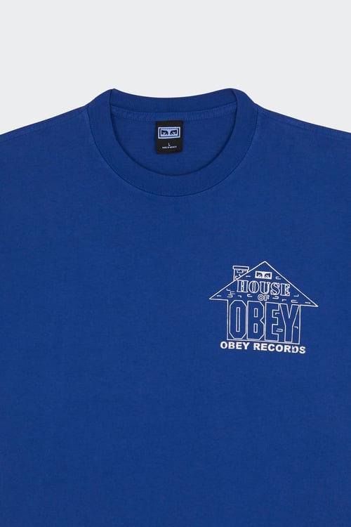 OBEY T-shirt Bleu