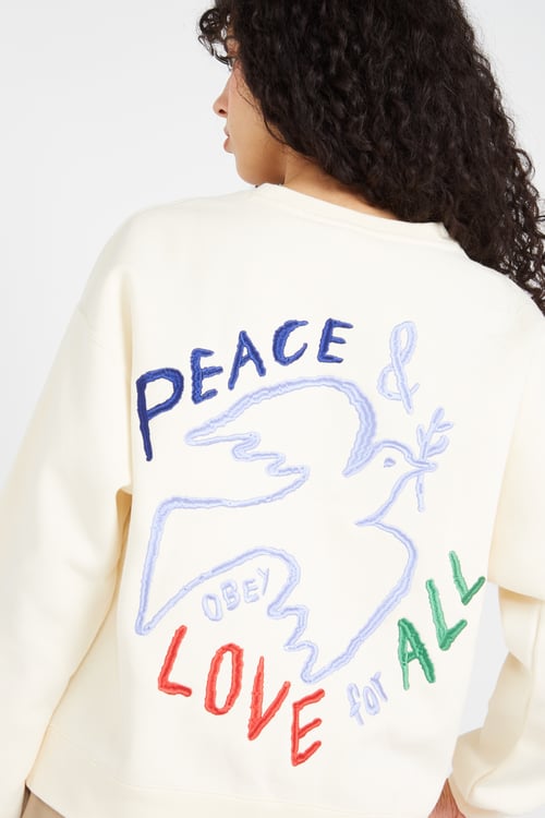 OBEY Sweatshirt  Beige