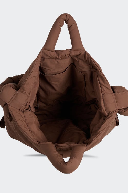 ÖLEND Sac shopping Marron