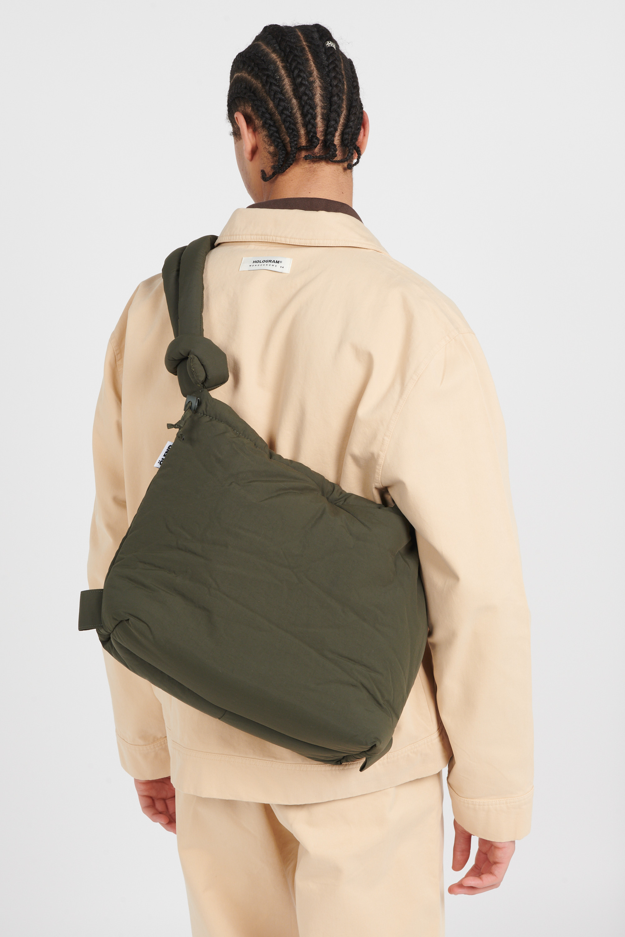 Sac shopping Vert