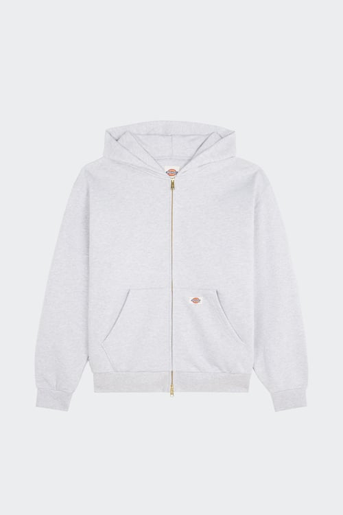 Hoodie zippé - Taille S Gris