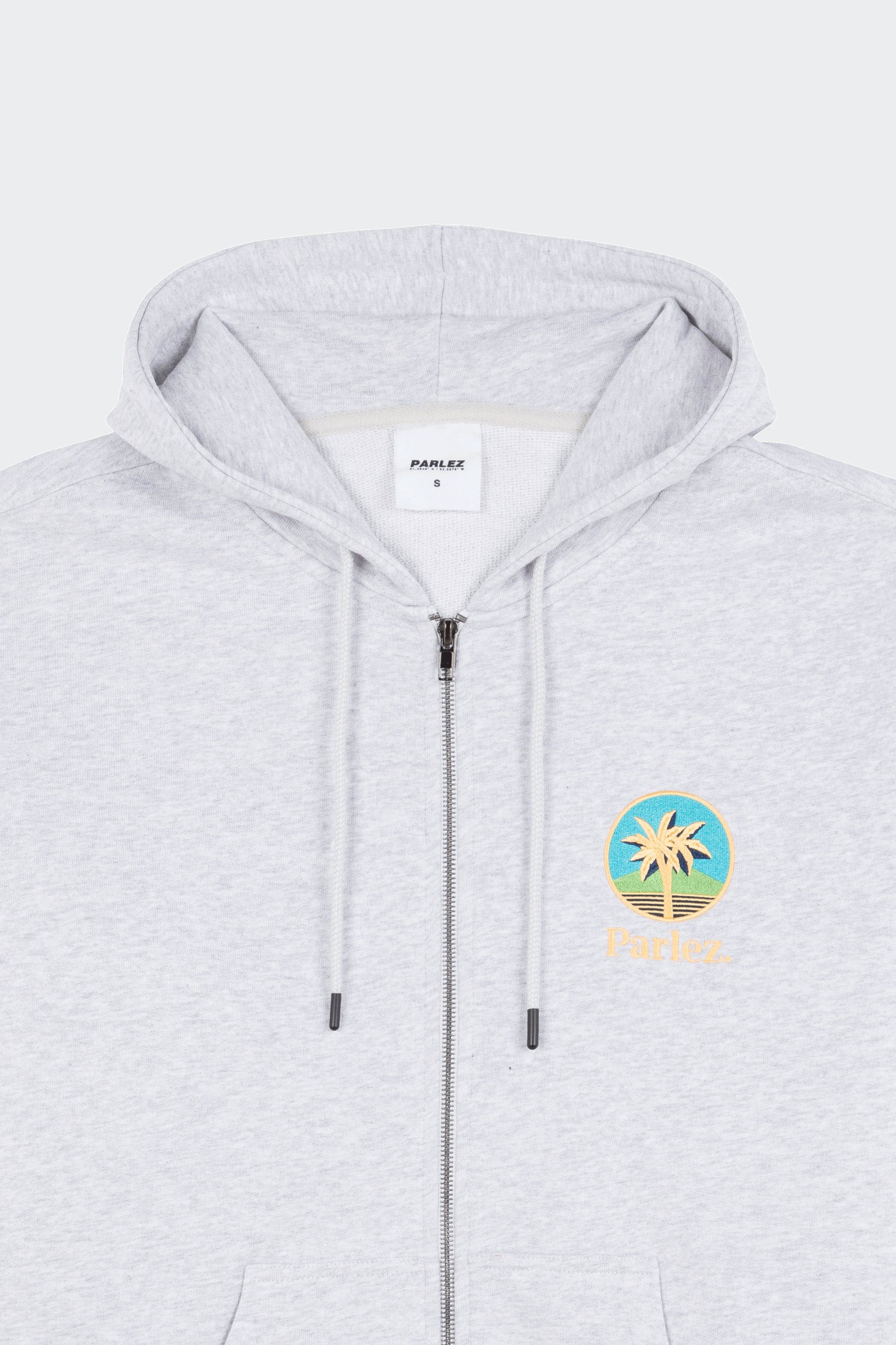 Hoodie zippé | Gris by PARLEZ Hoodie zippé Gris