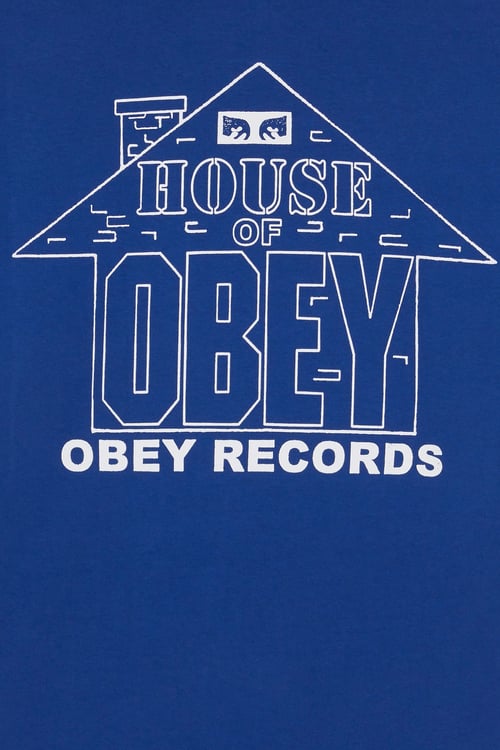 OBEY T-shirt Bleu