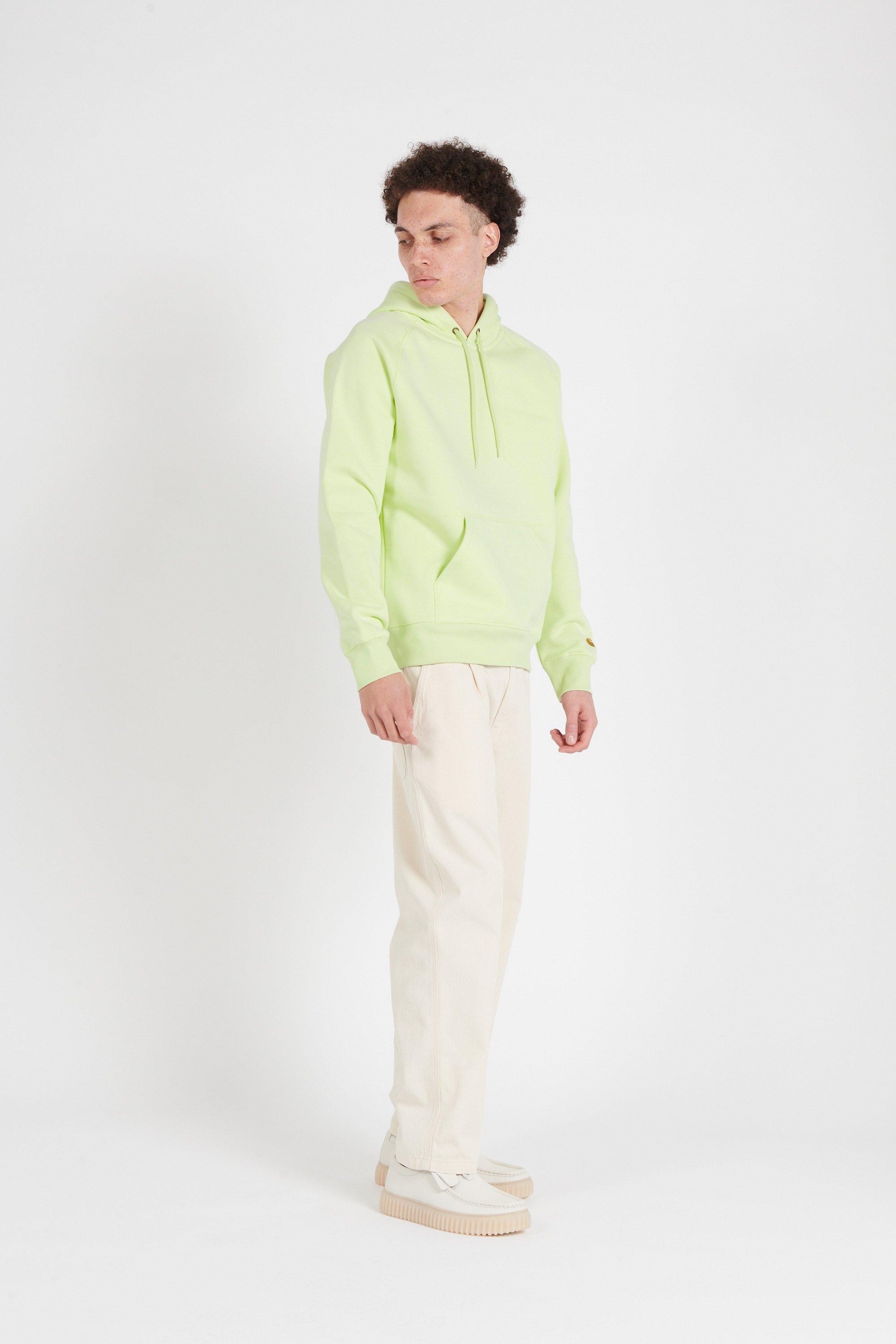 Hoodie | Yellow by CARHARTT WIP Hoodie Yellow