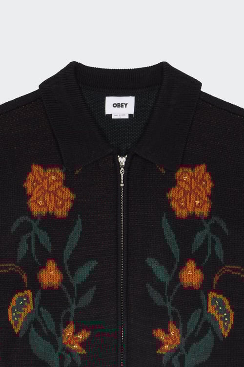OBEY Gilet Noir