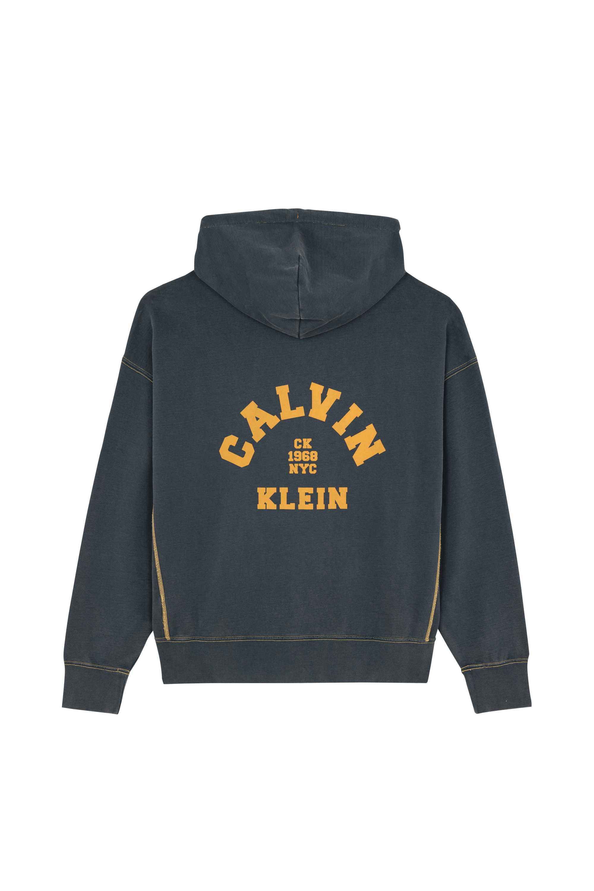 Zippered hoodie Blue