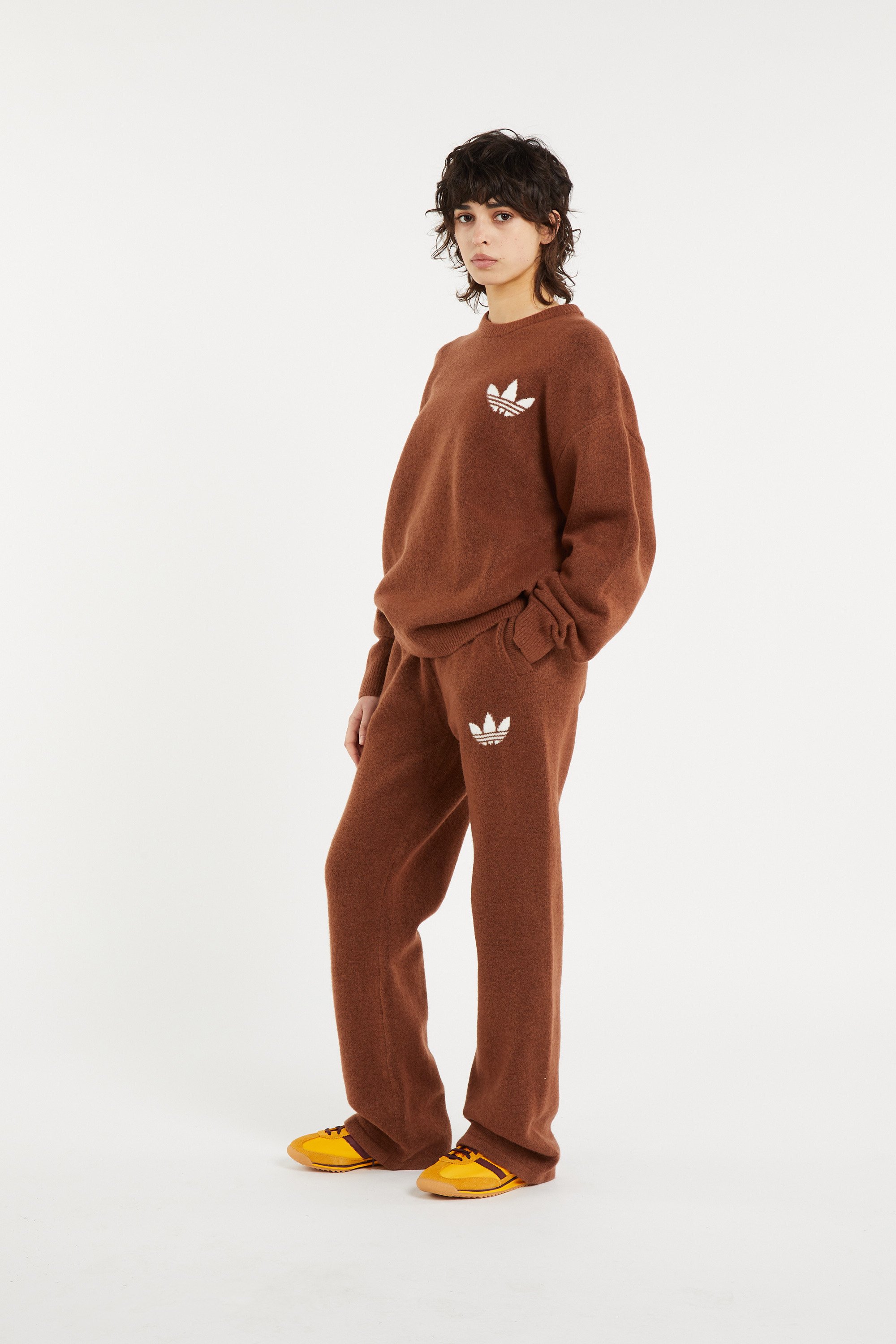 Pantalon de survêtement  ADIDAS Marron