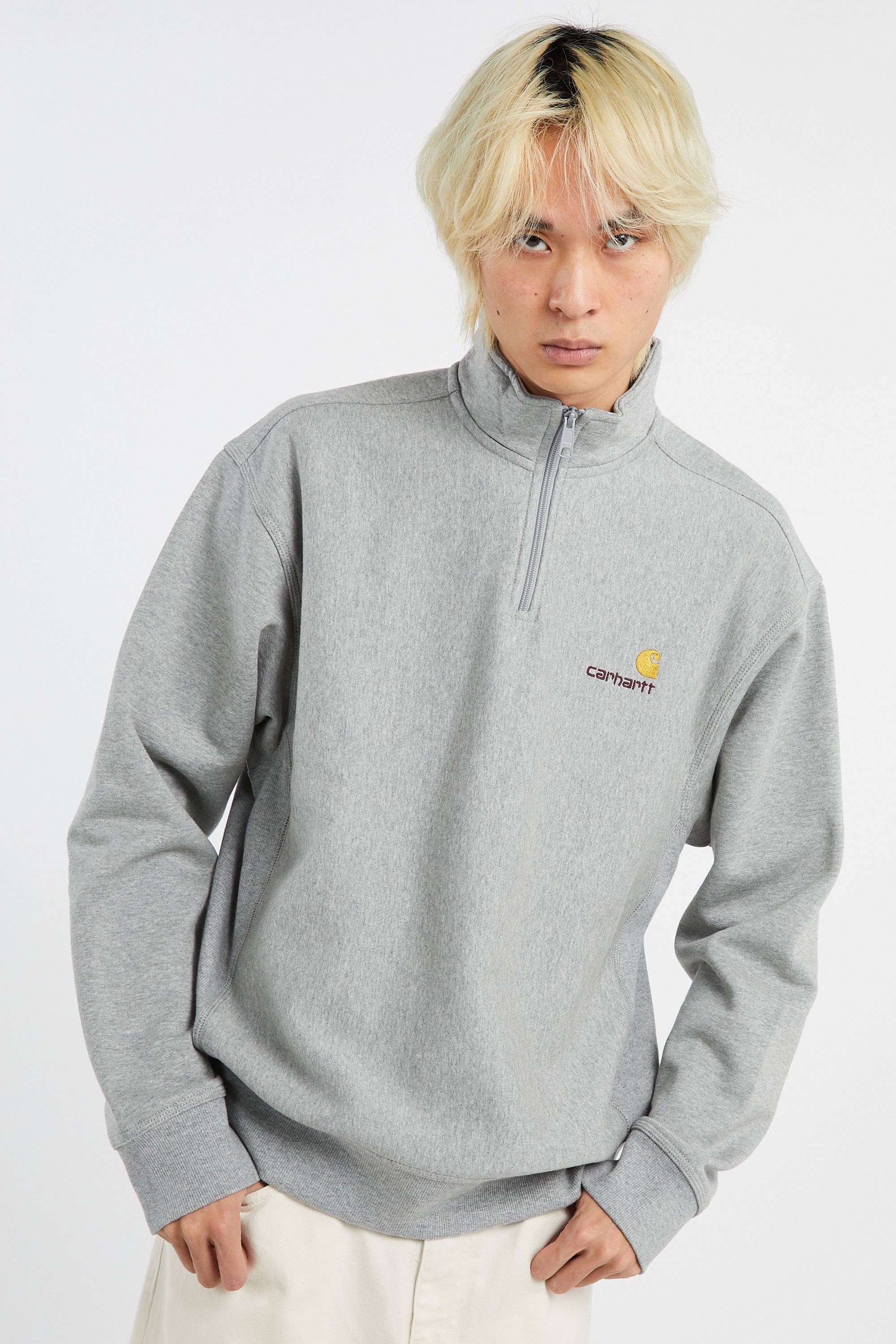 Sweat zippé  Gris