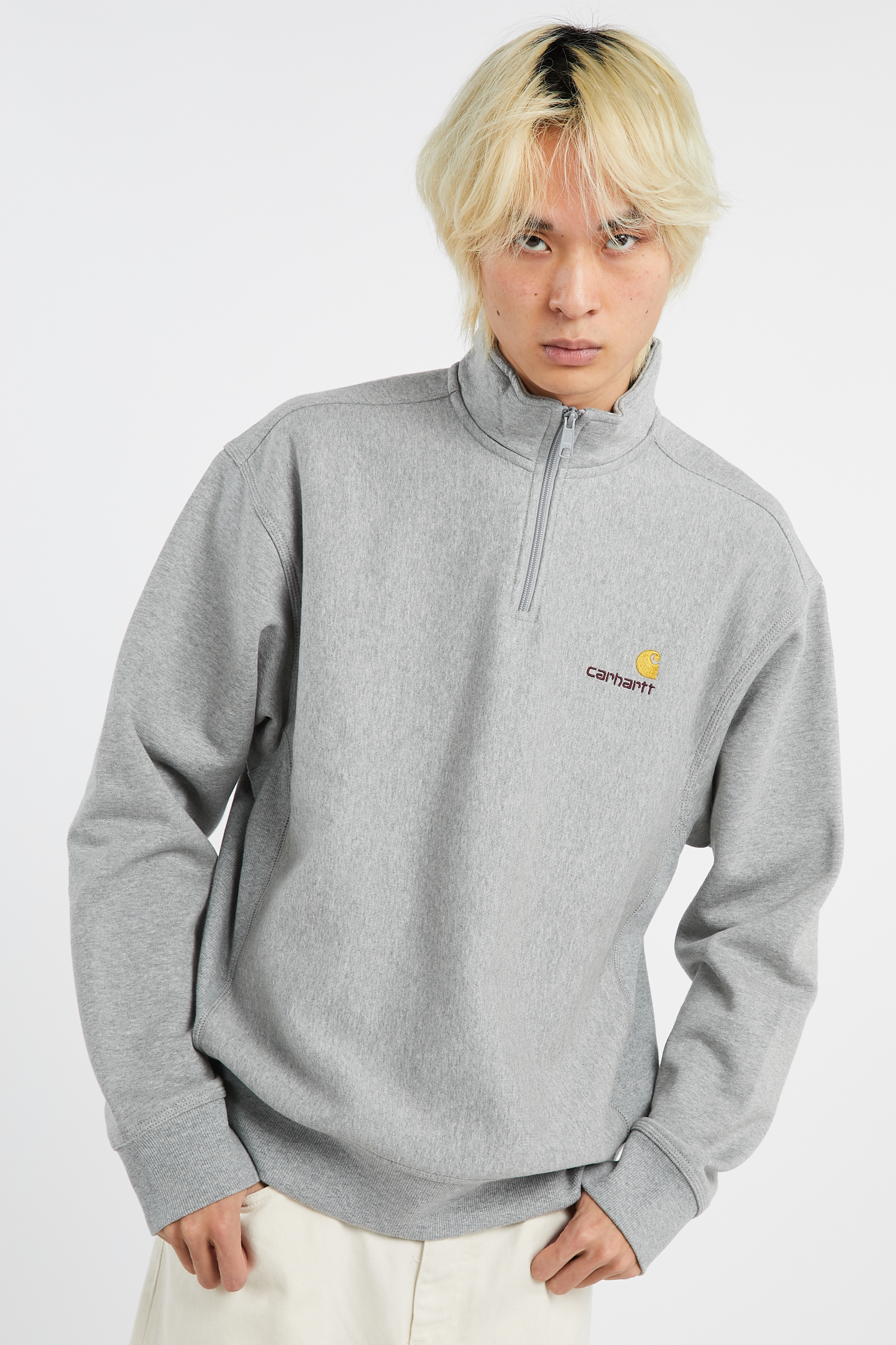 Sweat zippé  Gris