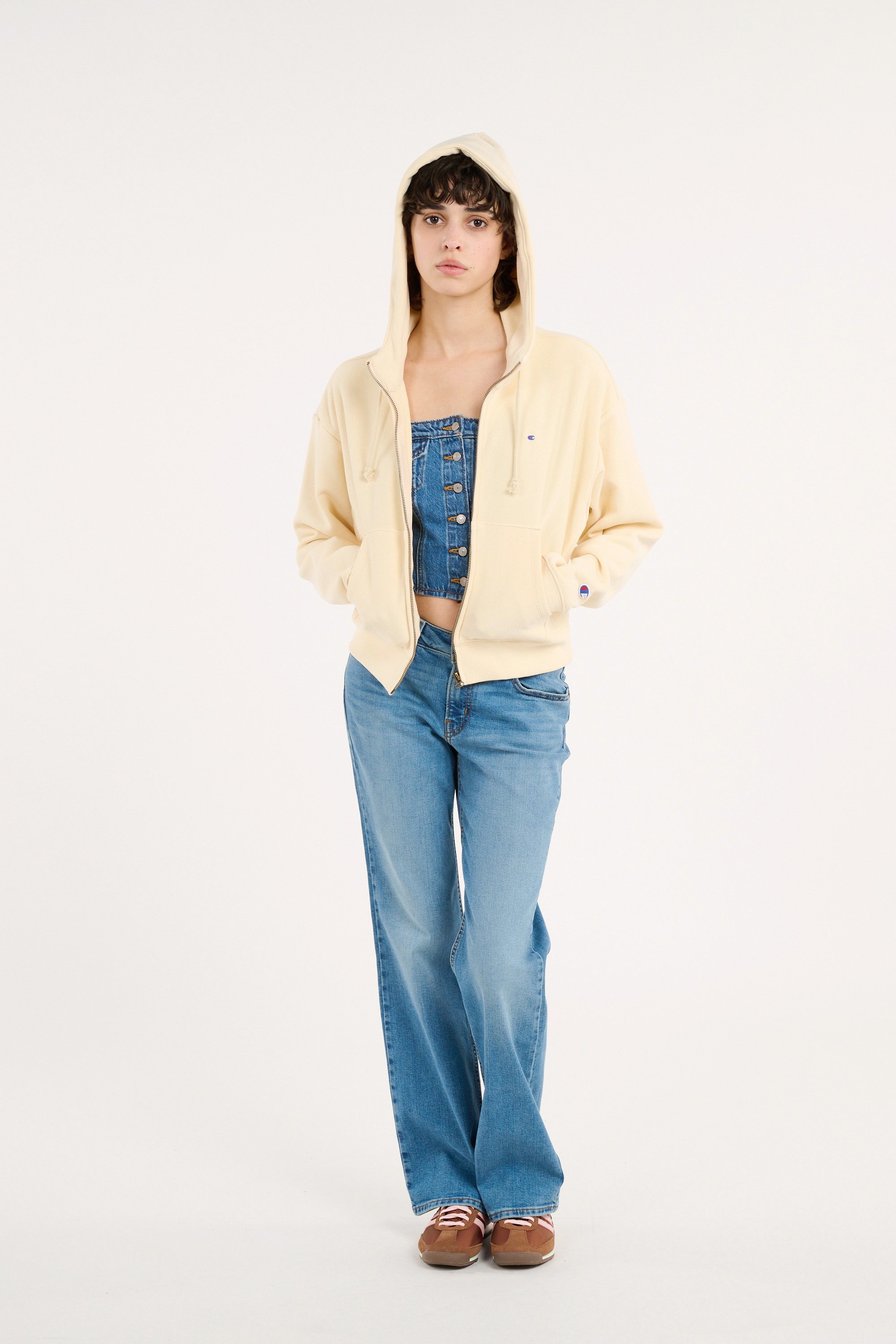 Hoodie CHAMPION Yellow