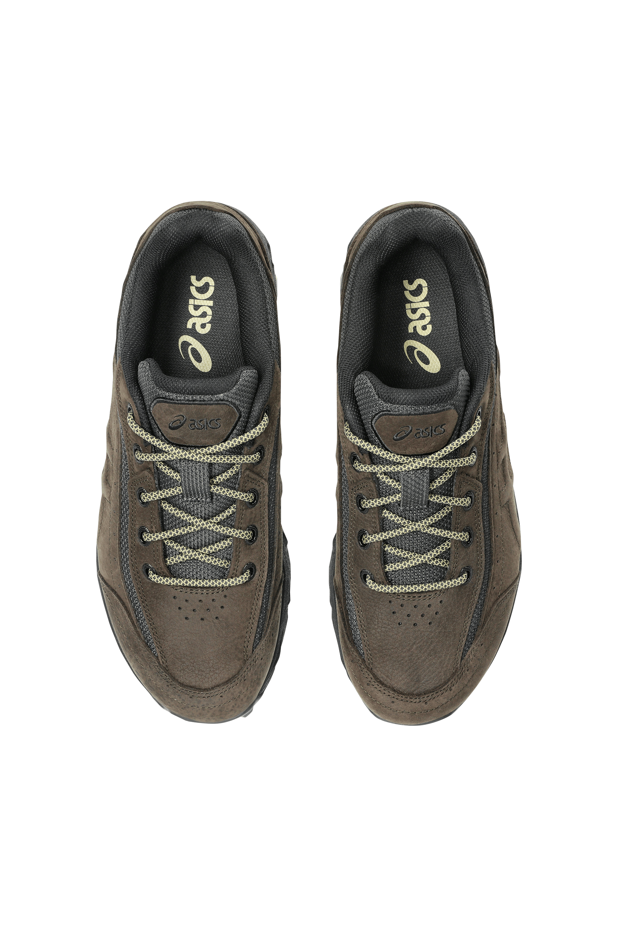 Men?s Storm 96 LO fabric and leather sneakers | Brown ASICS Men