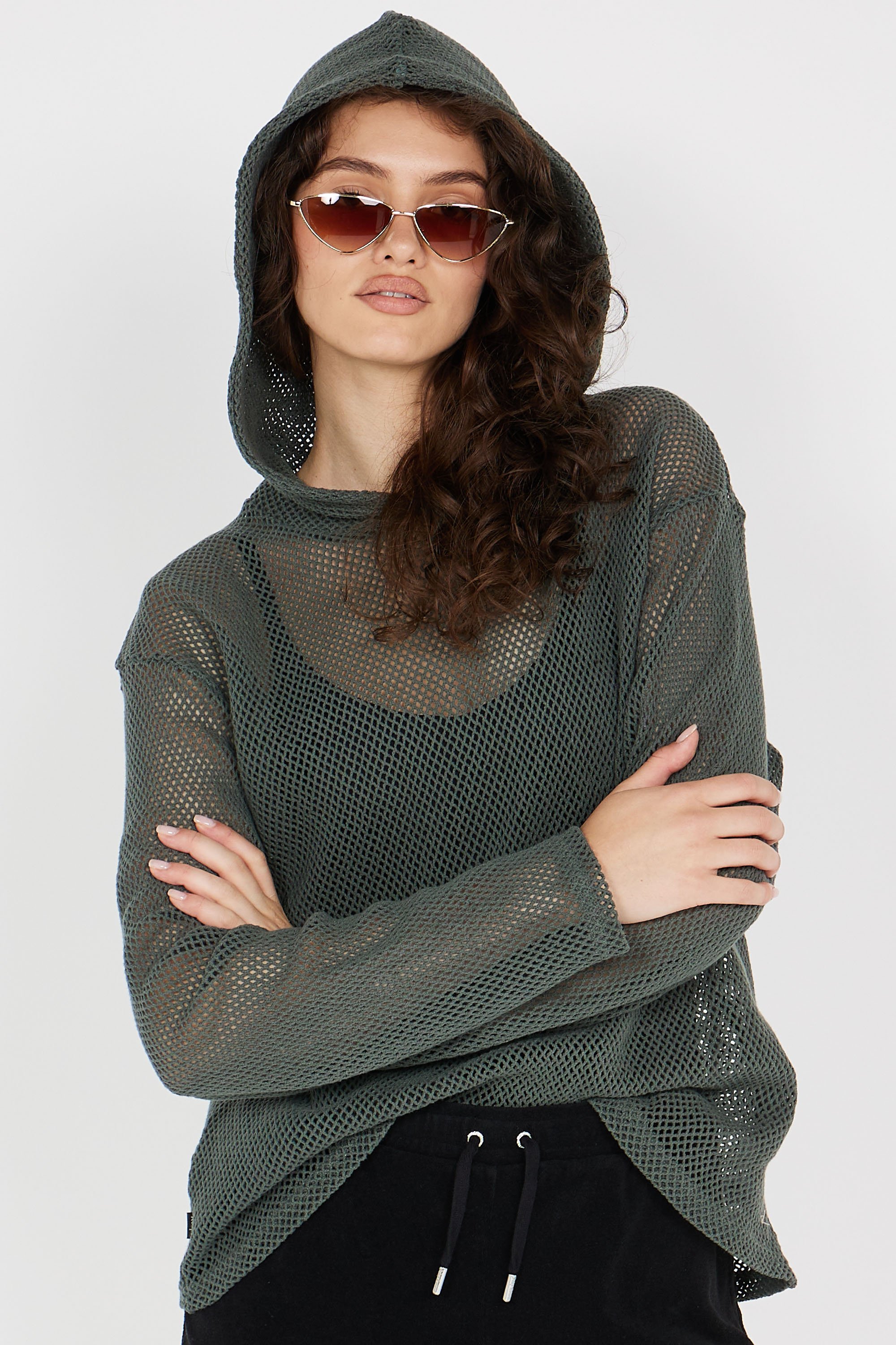 Hoodie | Gris by OBEY Hoodie Gris