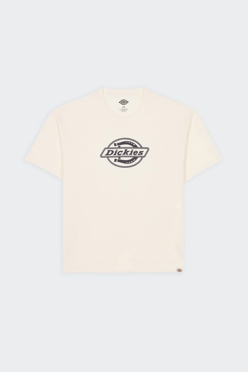 DICKIES Regular-fit round-neck cotton T-shirt White