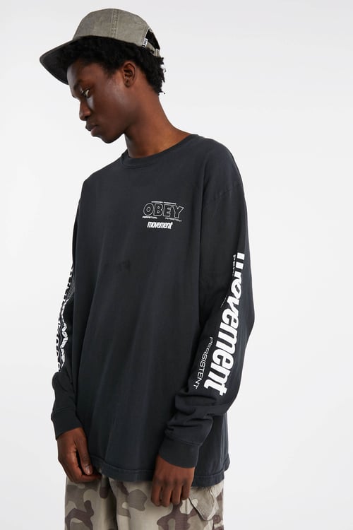 OBEY T-shirt Noir