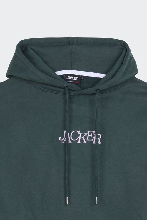JACKER Hoodie Vert