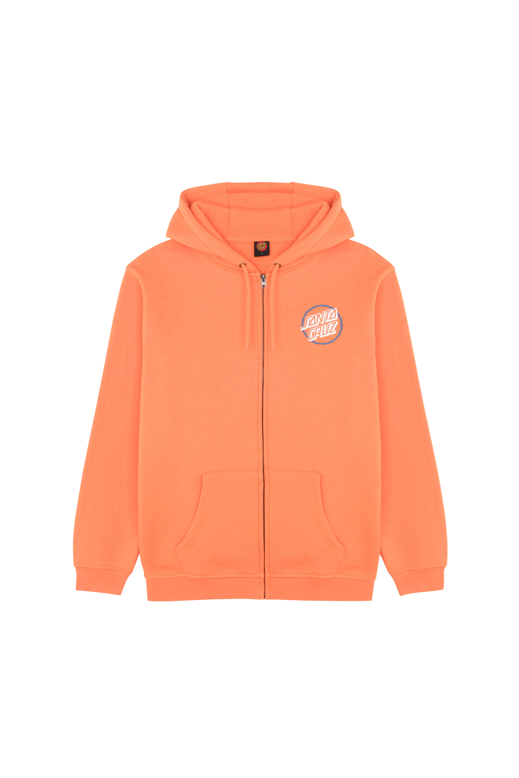 Hoodie zippé Orange
