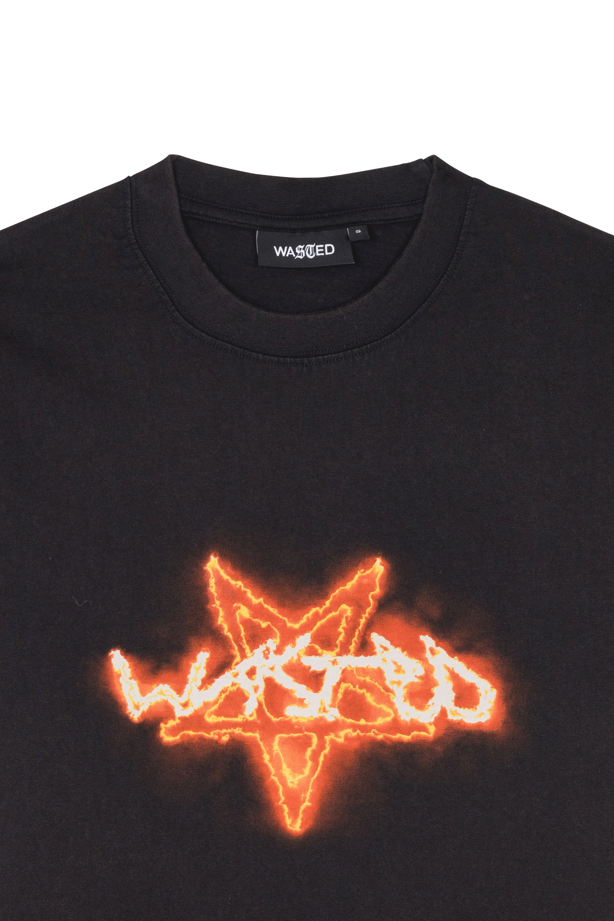 T-shirt WASTED Black