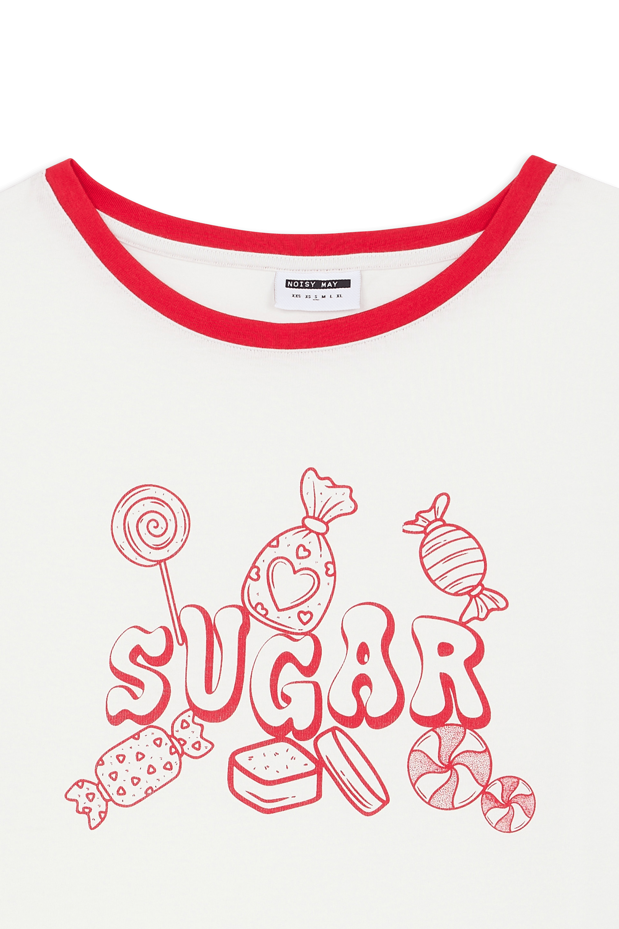 T-shirt | Blanc NOISY MAY Femme