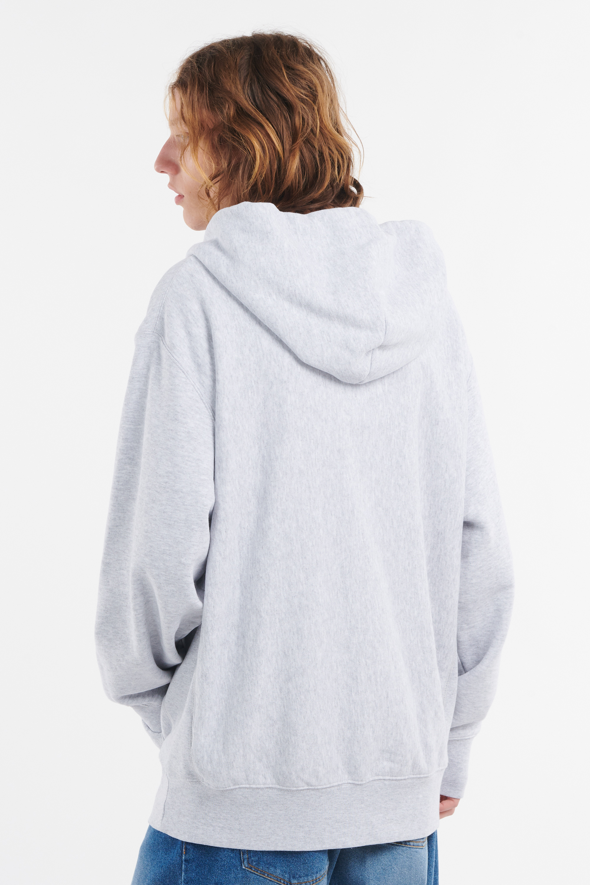 Hoodie zippé Gris