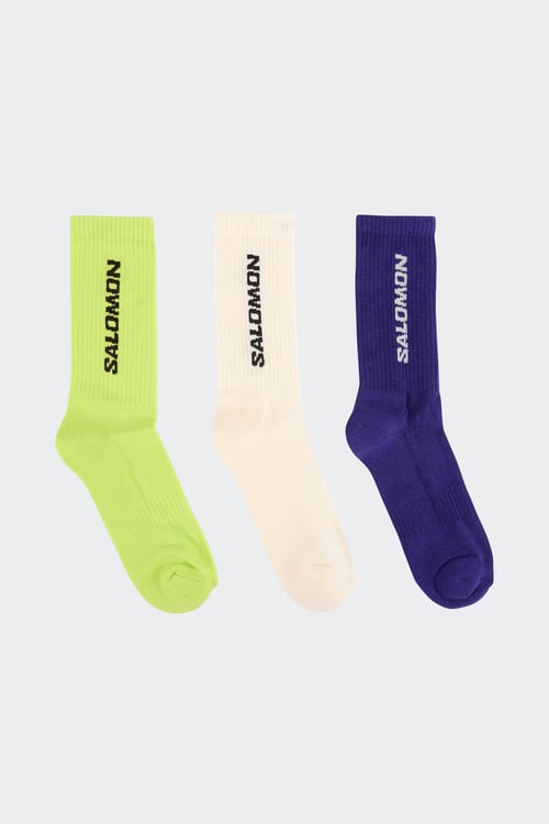Lot de 3 paires de chaussettes - Taille S Violet