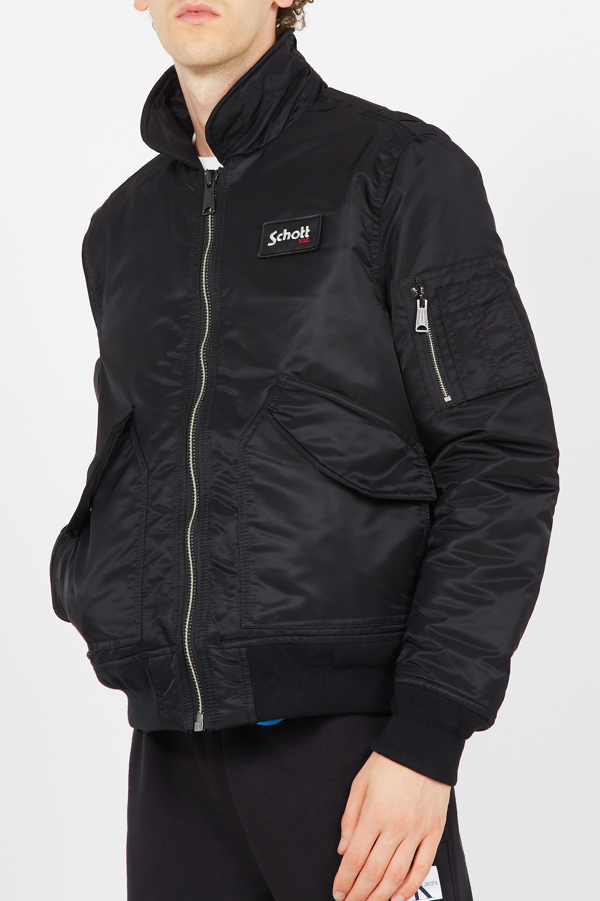Jacket | Black SCHOTT Men
