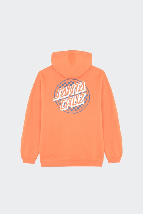 SANTA CRUZ Hoodie zippé Orange