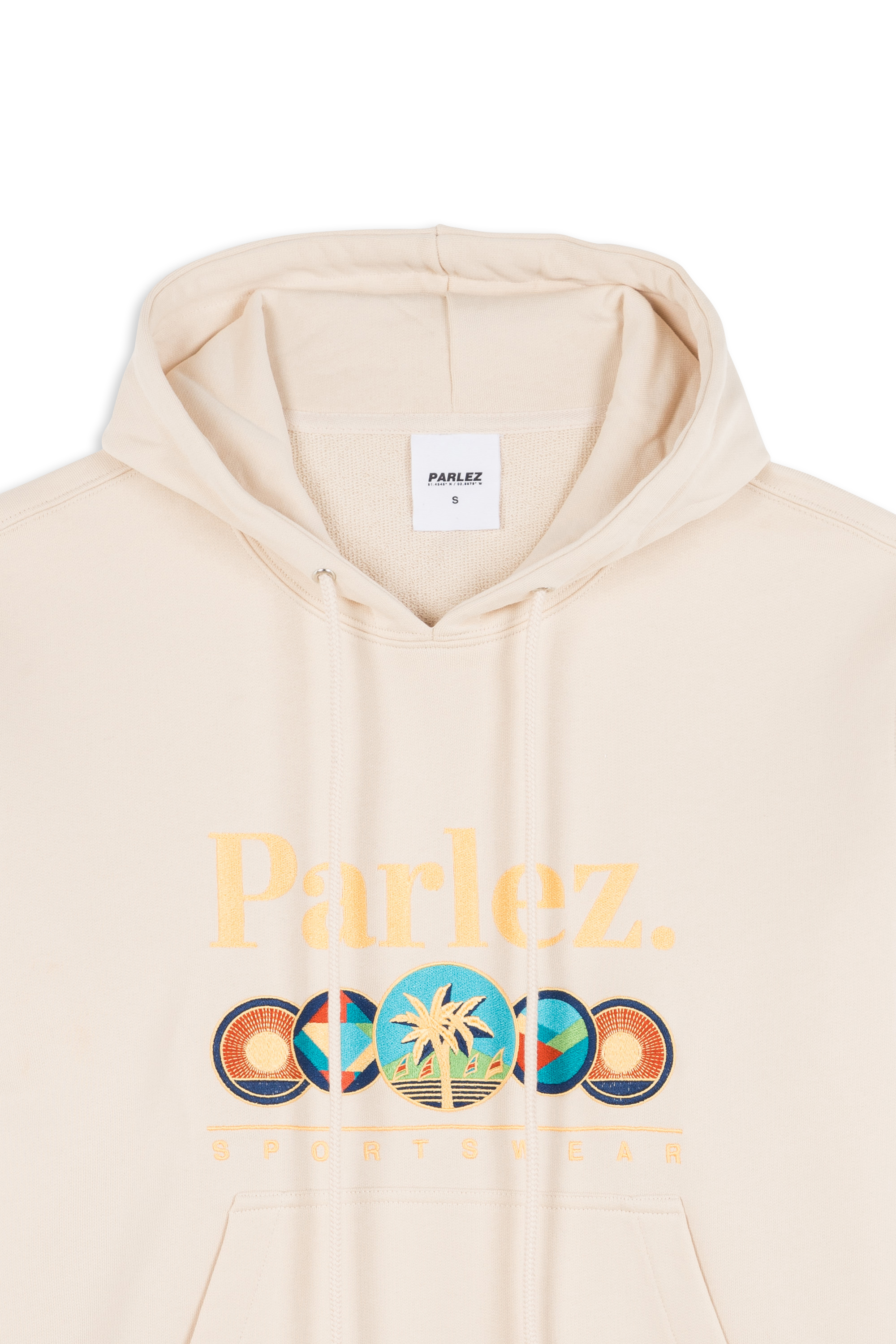 Hoodie PARLEZ Beige