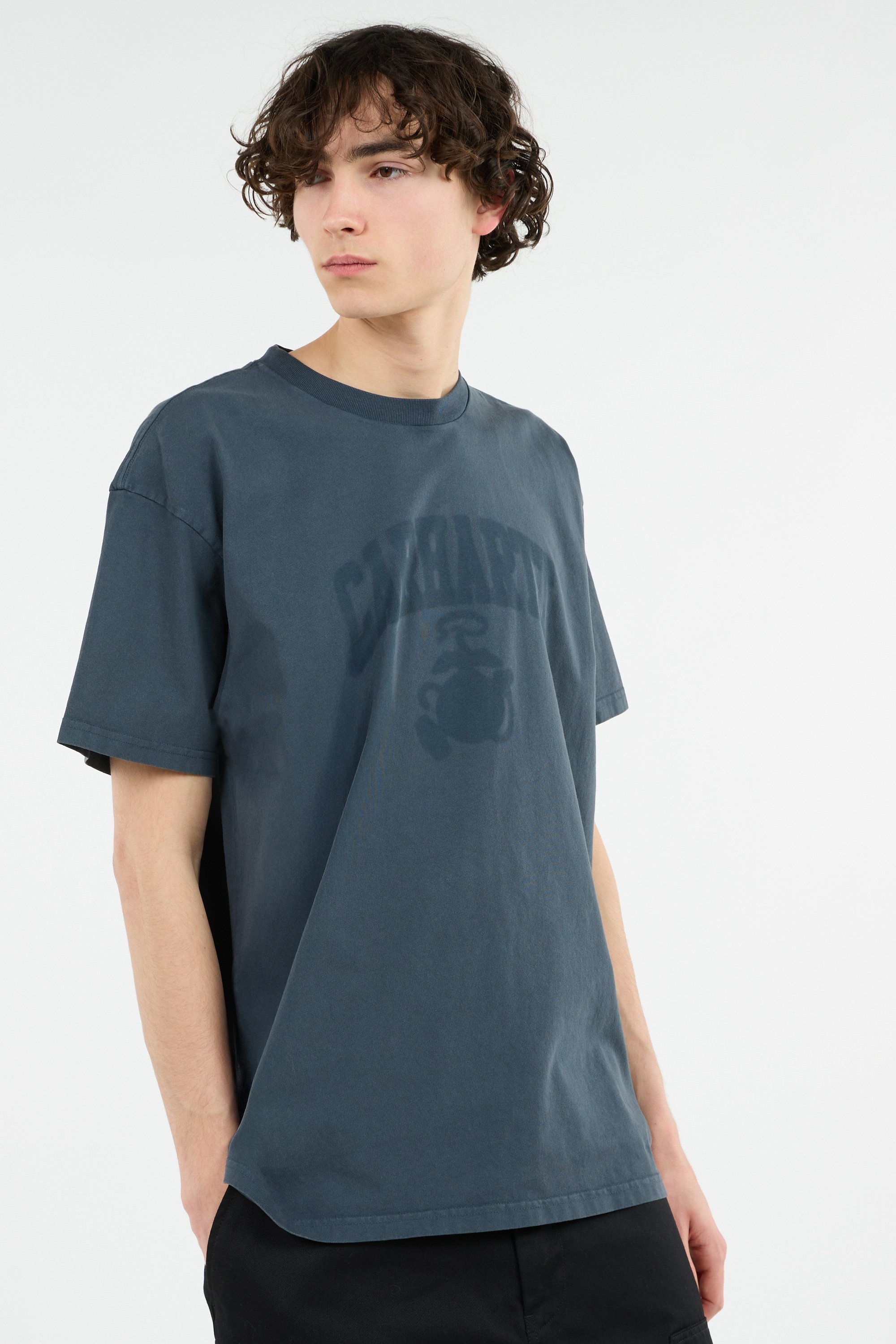 T-shirt manches courtes Bleu