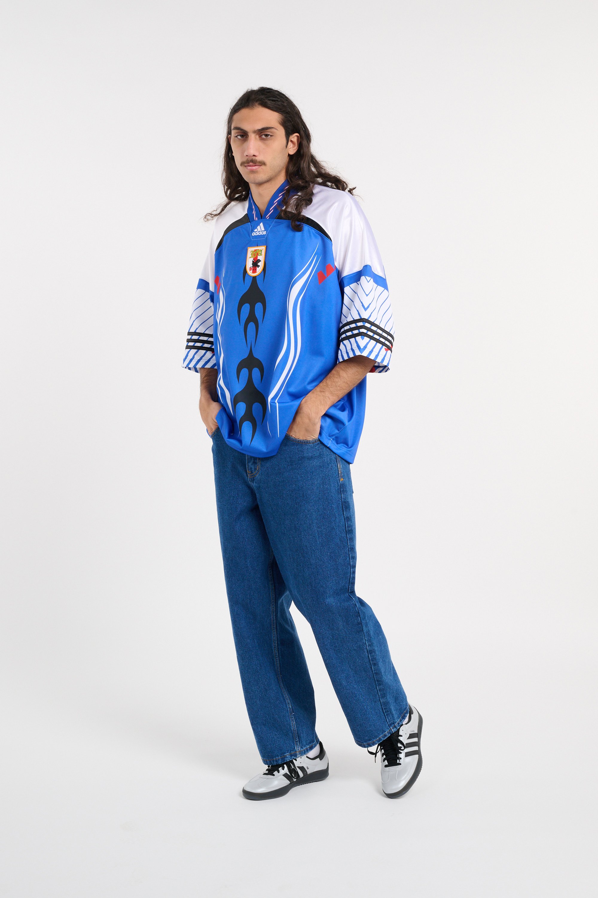 Maillot de sport ADIDAS Bleu