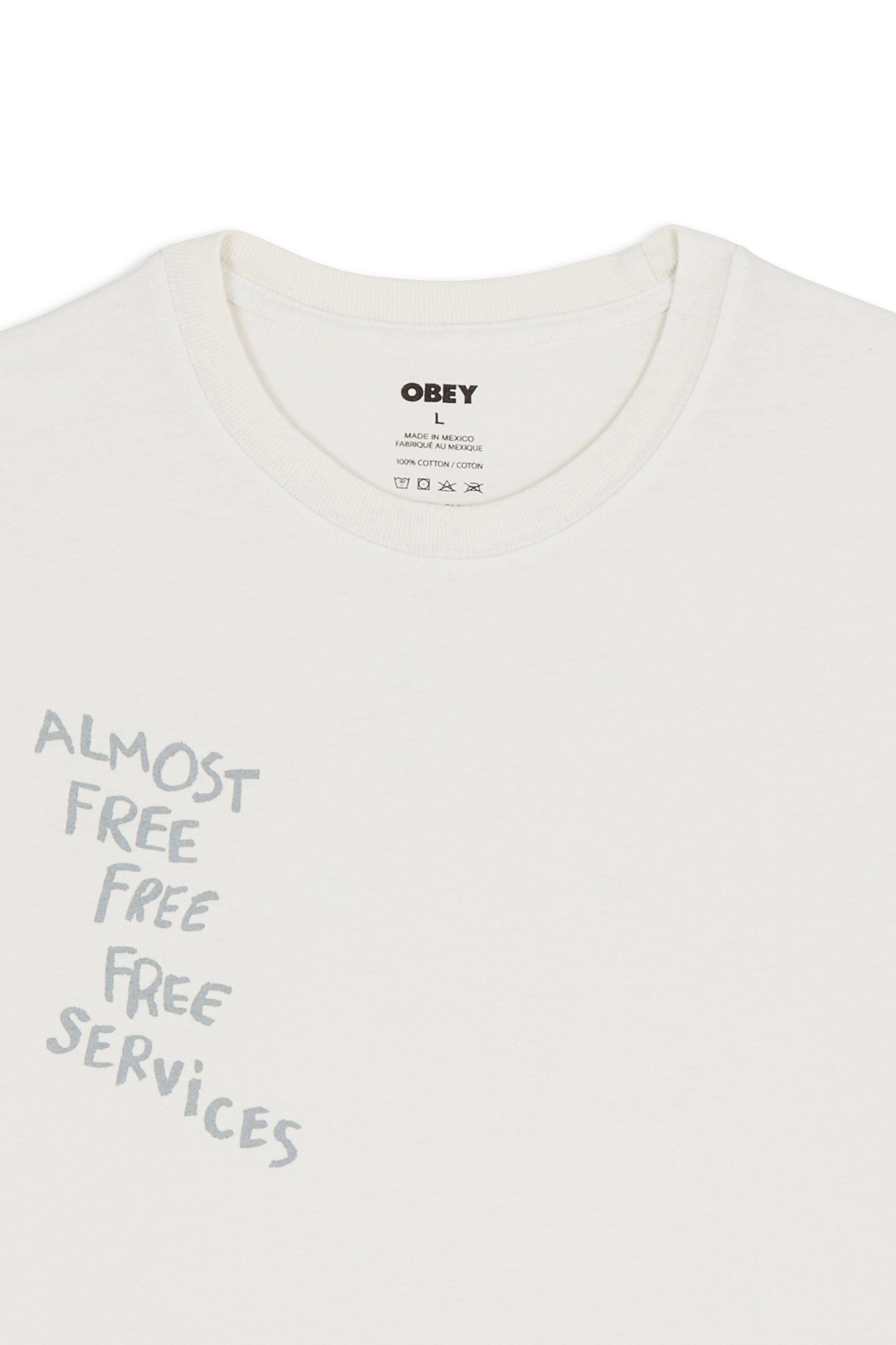 T-shirt manches courtes | Blanc OBEY Homme
