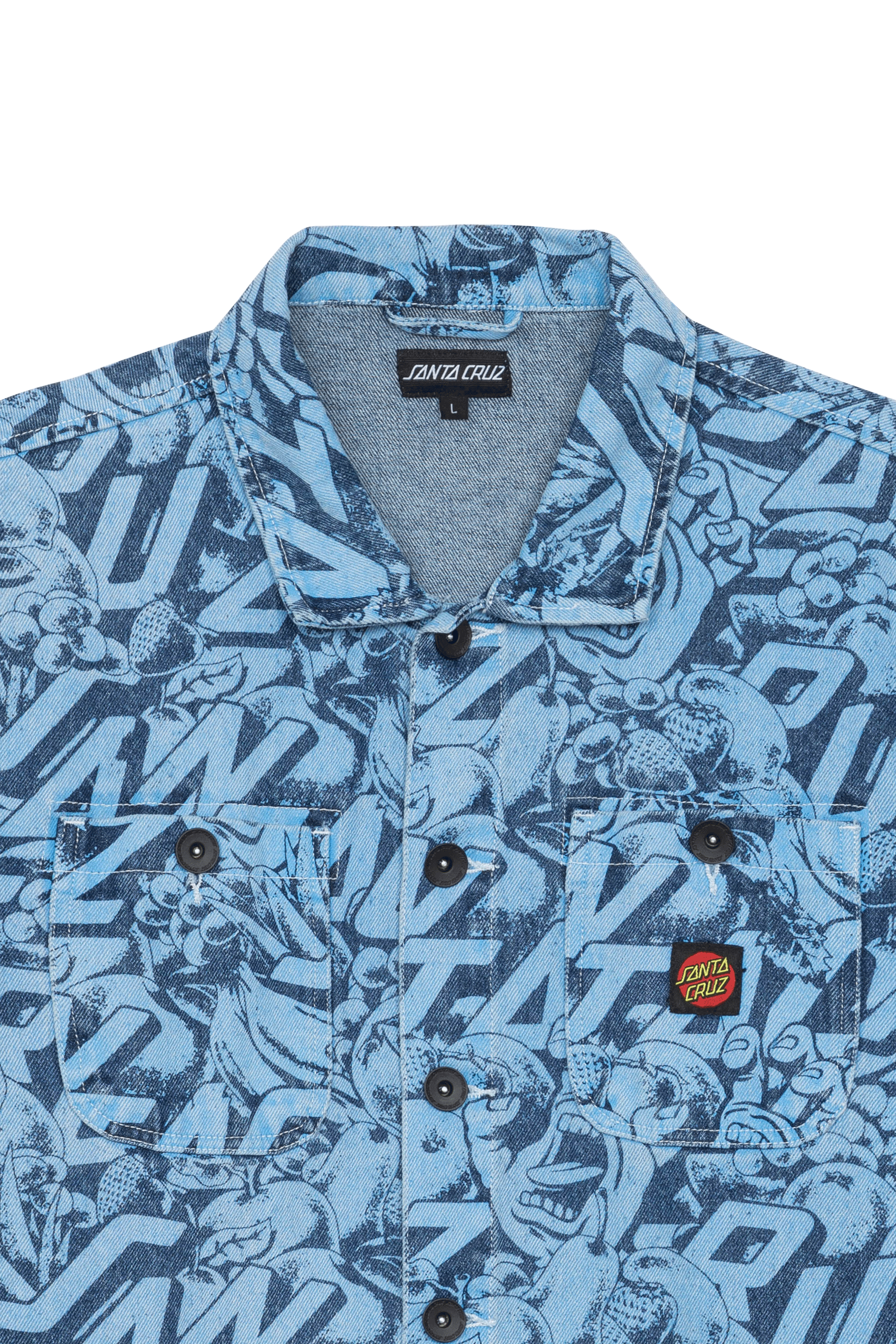 Surchemise SANTA CRUZ Bleu