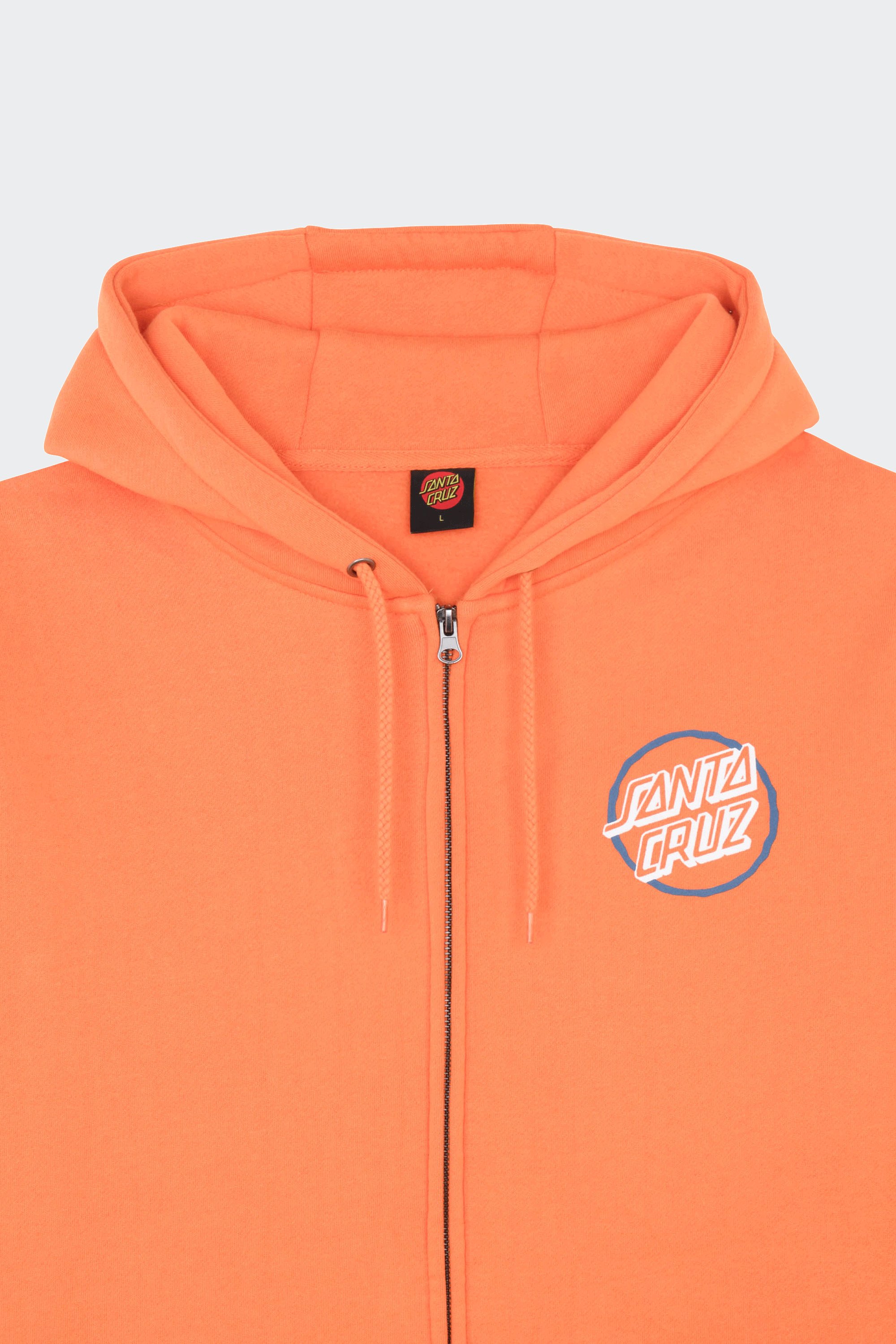 Hoodie zippé | Orange by SANTA CRUZ Hoodie zippé Orange