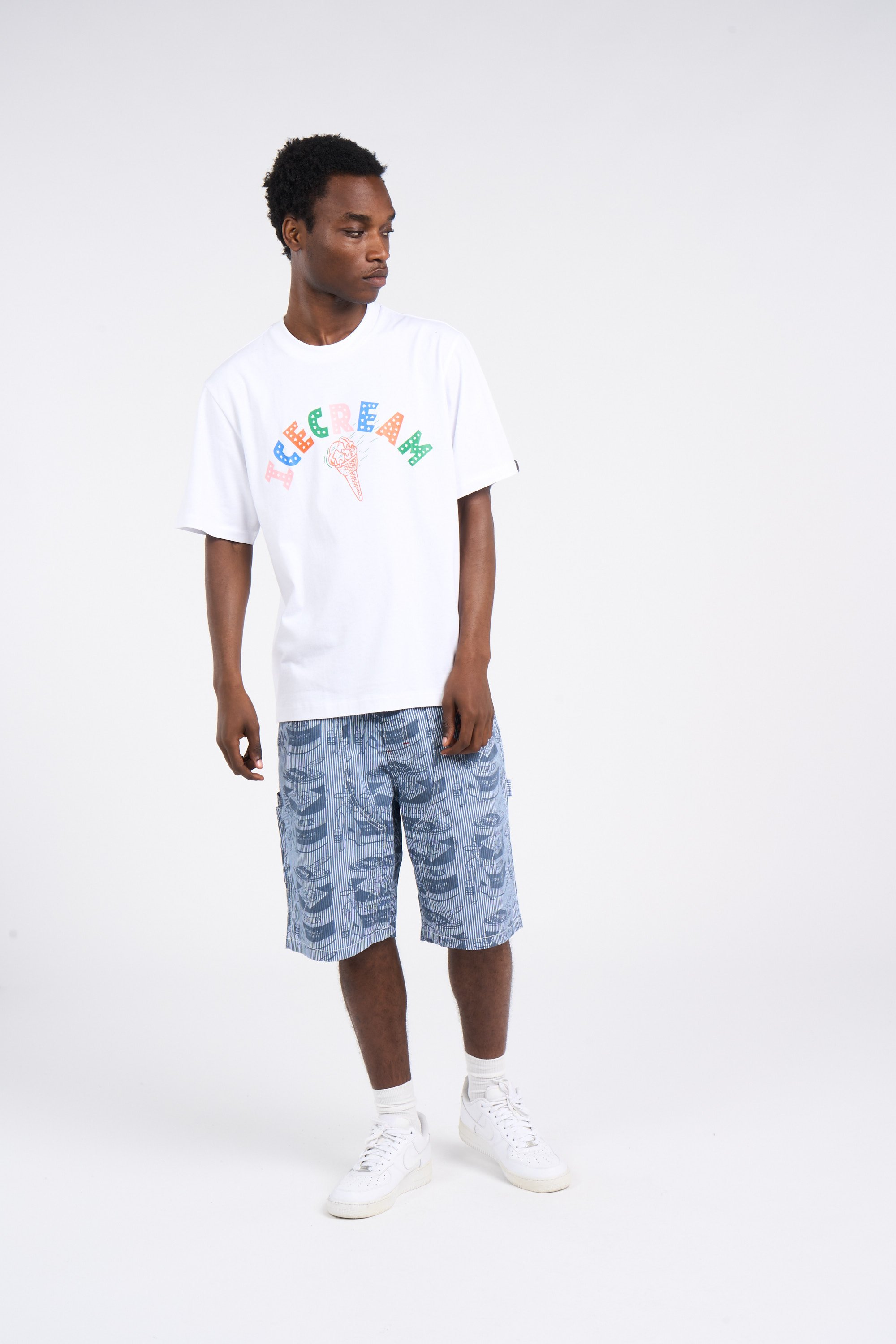 Short ICE CREAM Bleu