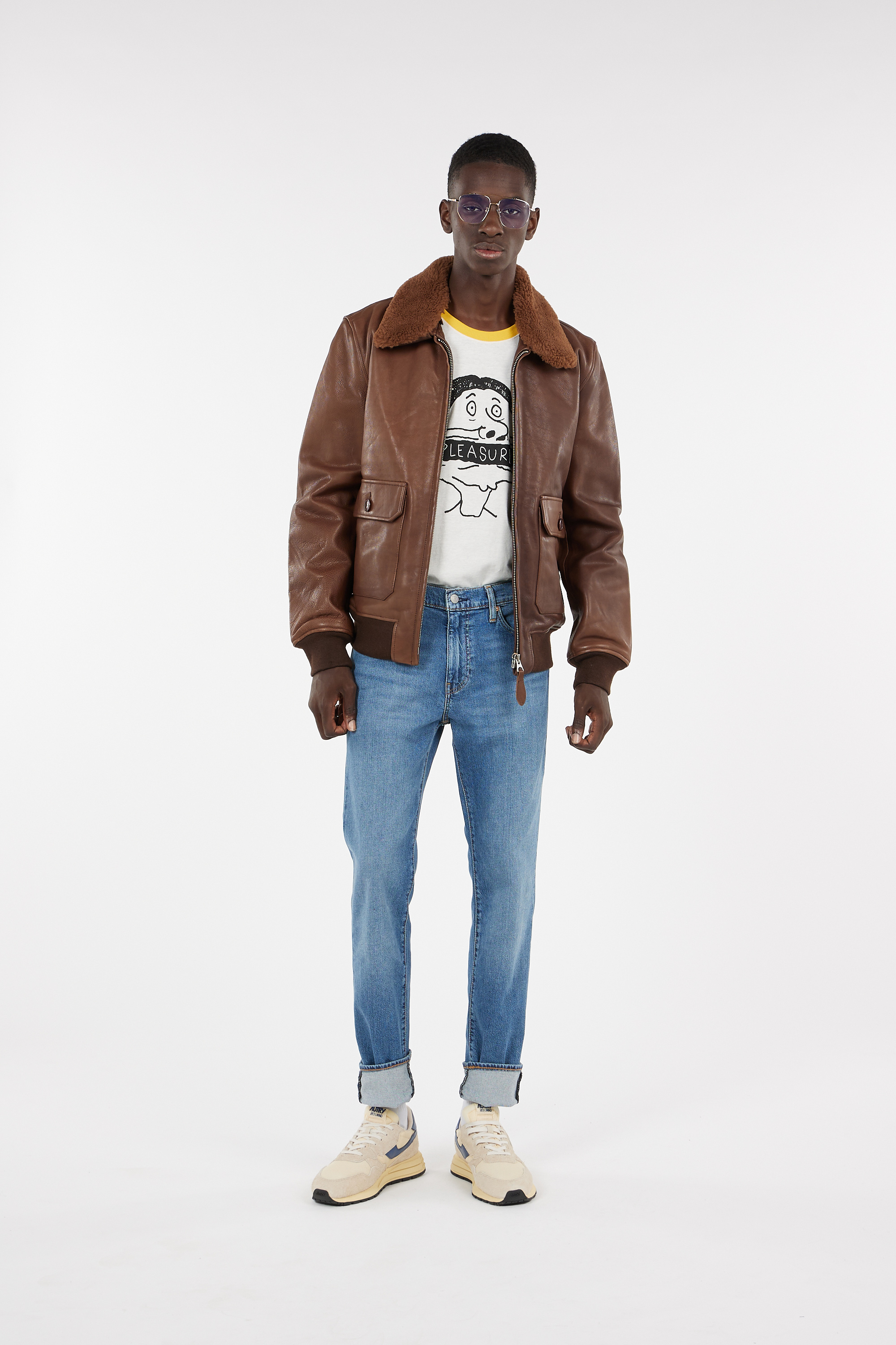 Blouson Marron