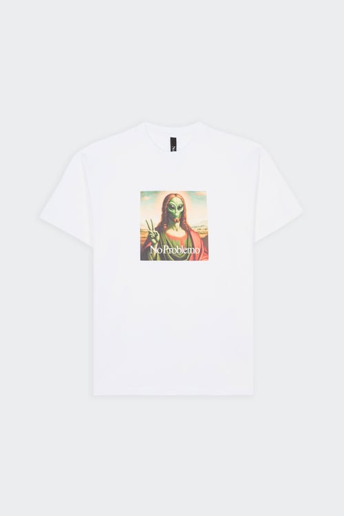 NO PROBLEMO T-shirt Blanc