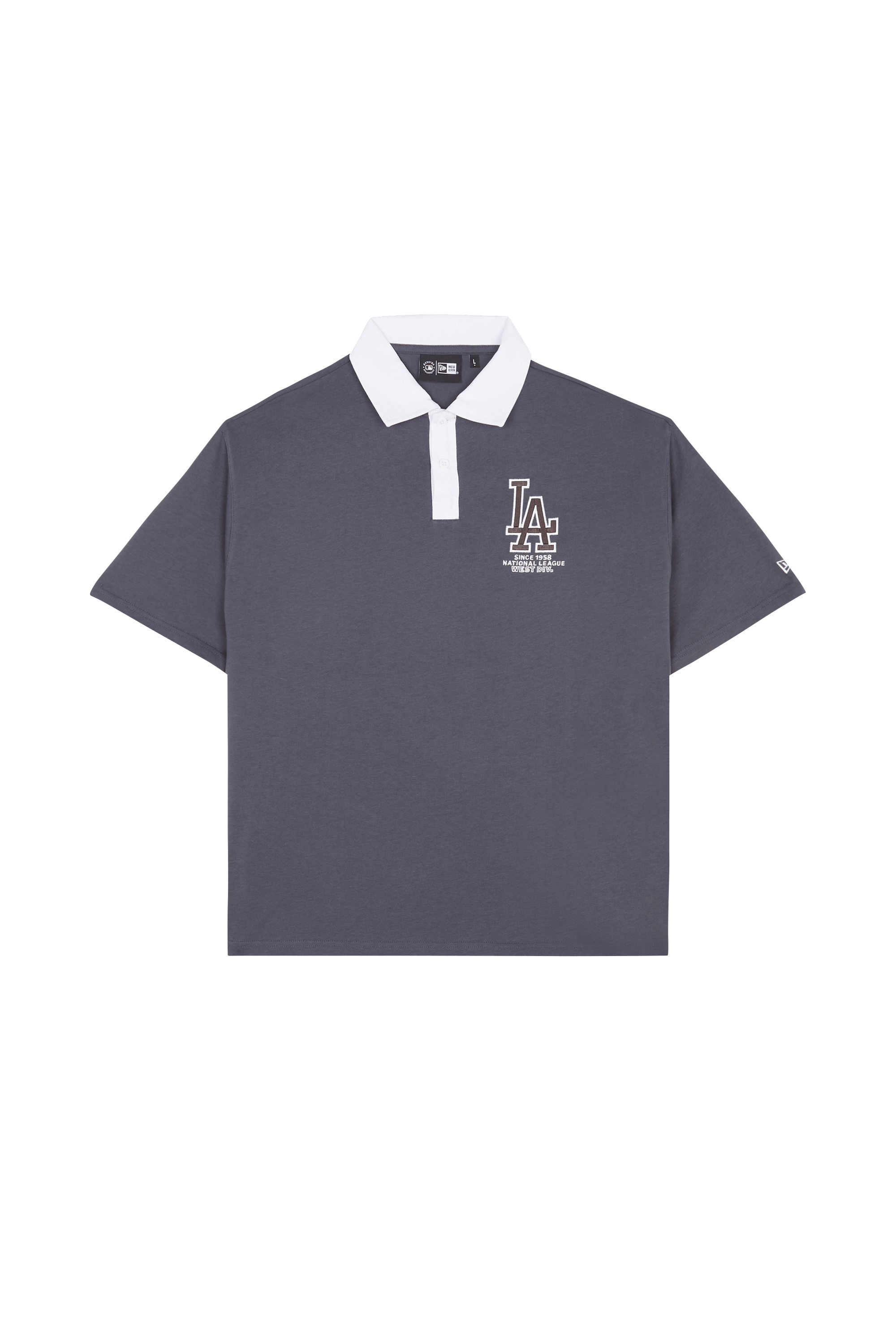 Polo manches courtes NEW ERA Bleu