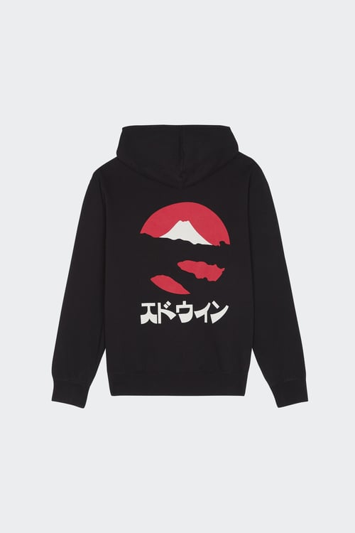 EDWIN Hoodie Noir